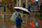 رگبار شدید باران در سه استان/ وزش باد شدید در ۱۳ استان
