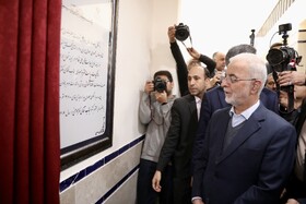 بهره‌برداری از آموزشگاه ۱۸ کلاسه با حضور وزیر کشور در یزد