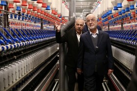 افتتاح یک واحد ریسندگی در منطقه ویژه اقتصادی یزد با حضور وزیر کشور