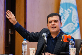 حسین افشین معاون علمی رئیس جمهور در چهل و سومین اجلاس رؤسای دانشگاه‌های سطح یک کشور