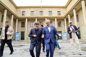 سید علی مدنی‌زاده و حسین افشین در چهل و سومین اجلاس رؤسای دانشگاه‌های سطح یک کشور