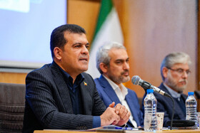 حسین افشین معاون علمی رئیس جمهور در چهل و سومین اجلاس رؤسای دانشگاه‌های سطح یک کشور