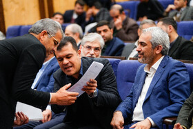 سیدعلی مدنی‌زاده، حسین افشین در چهل و سومین اجلاس رؤسای دانشگاه‌های سطح یک کشور