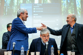 محمد حسین امید، حسین سیمایی و سید علی مدنی‌زاده در چهل و سومین اجلاس رؤسای دانشگاه‌های سطح یک کشور