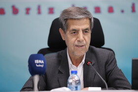 رضا صدیقی،  نماینده مردم تبریز اسکو و آذرشهر در مجلس در آیین گرامیداشت 26 امین سالگرد تاسیس ایسنا در تبریز