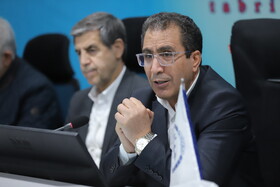 تقی کرمی، معاون توسعه مدیریت و منابع استانداری آذربایجان شرقی در آیین گرامیداشت 26 امین سالگرد تاسیس ایسنا در تبریز