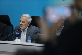 علی جعفری آذر، نماینده مردم تبریز، آذرشهر و اسکو در مجلس در آیین گرامیداشت 26 امین سالگرد تاسیس ایسنا در تبریز