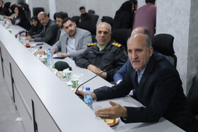 خسرو کنعانی، سرپرست جهاد دانشگاهی آذربایحان شرقی در آیین گرامیداشت 26 امین سالگرد تاسیس ایسنا در تبریز در آیین گرامیداشت 26 امین سالگرد تاسیس ایسنا در تبریز