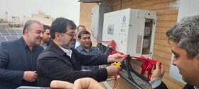 نیروگاه خورشیدی ۱۰۰ کیلوواتی فرمانداری قم به بهره‌برداری رسید