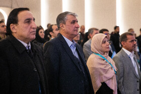 مهدیه بختیاری رمضانی، رئیس کنگره، محمد اسلامی، رئیس سازمان انرژی اتمی و شکور امیدی، رئیس انجمن حمایت از بیماران دیابتی در دومین کنگره پلاسما پزشکی ایران