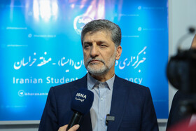 مصطفی فیضی، قائم مقام تولیت آستان قدس رضوی در سومین روز نمایشگاه پژوهش و فناوری - مشهد