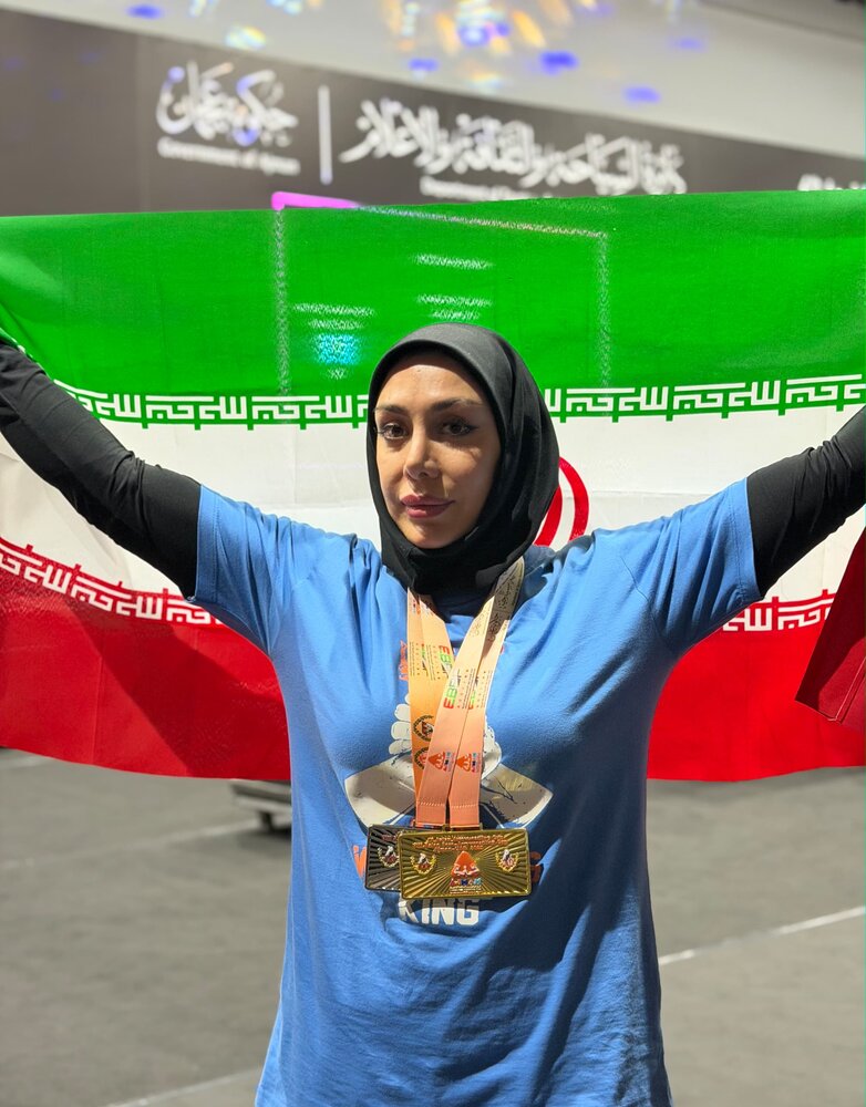 درخشش بانوی خوزستانی در مچ‌اندازی کاپ آسیای امارات