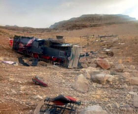 ۳ فوتی و ۱۸ مصدوم آخرین آمار واژگونی اتوبوس تهران به یاسوج + اسامی مصدومان