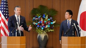 تماس تلفنی وزیران دفاع ژاپن و آمریکا