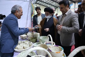 نمایشگاه حصیربافی مهر؛ از هم‌افزایی هنرمندان جنوب کشور تا تجلی همدلی فرهنگی