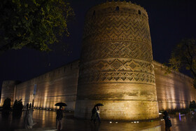 بارش باران پاییزی - شیراز
