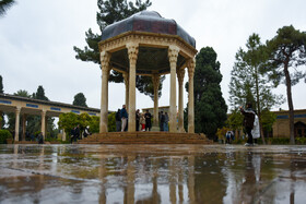 بارش باران پاییزی - شیراز
