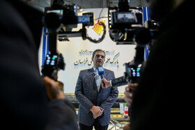 احسان قاضی‌زاده هاشمی، نماینده مجلس در چهارمین روز نمایشگاه پژوهش و فناوری - مشهد