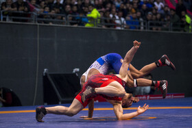 روز پایانی لیگ برتر کشتی آزاد ایران