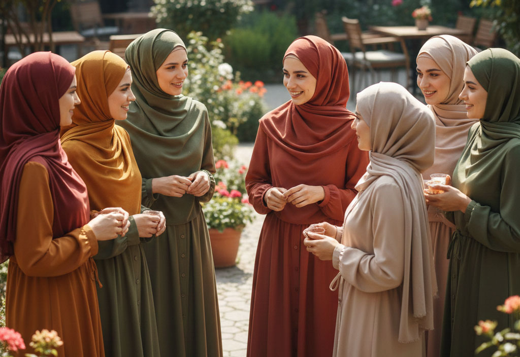 شیک و باوقار بپوشید: 5 نکته کلیدی در انتخاب و خرید روسری تک رنگ مجلسی