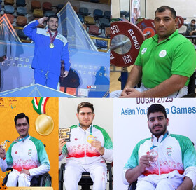 درخشش خوزستانی‌ها در پاراوزنه‌برداری آسیا با ۳ طلا و یک برنز