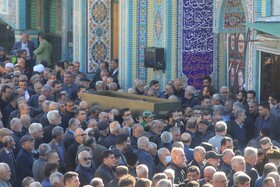 تشییع پیکر «احمد علیزاده» در شهر زیراب - سوادکوه