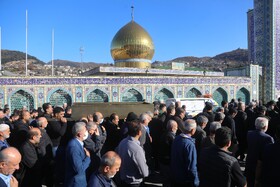 تشییع پیکر «احمد علیزاده» در شهر زیراب - سوادکوه