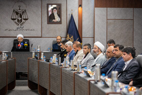 سخنرانی حمزه خلیلی معاون اول قوه قضاییه در رونمایی از سامانه‌های اقدامات حمایتی، اشتغال و کارآفرینیِ سازمان زندان‌ها