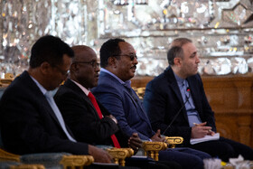 در حاشیه دیدار رئیس مجلس نمایندگان اتیوپی با محمد باقر قالیباف