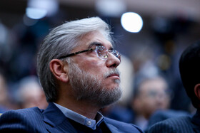 حسین سیمایی صراف، وزیر علوم، تحقیقات و فنآوری در افتتاحیه سیزدهمین نمایشگاه ایران ساخت