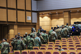 مراسم تکریم و معارفه فرمانده قرارگاه منطقه‌ای جنوب‌شرق نزاجا - کرمان