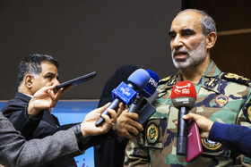 امیر سرتیپ علی جهانشاهی، فرمانده نیروی زمینی ارتش در مراسم تکریم و معارفه فرمانده قرارگاه منطقه‌ای جنوب‌شرق نزاجا - کرمان