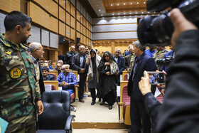 مراسم تکریم و معارفه فرمانده قرارگاه منطقه‌ای جنوب‌شرق نزاجا - کرمان