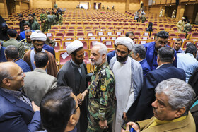 مراسم تکریم و معارفه فرمانده قرارگاه منطقه‌ای جنوب‌شرق نزاجا - کرمان