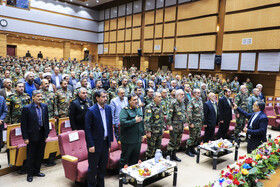 مراسم تکریم و معارفه فرمانده قرارگاه منطقه‌ای جنوب‌شرق نزاجا - کرمان