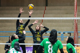 هفته سوم لیگ برتر والیبال بانوان؛ سپاهان اصفهان- شهر آرکا البرز