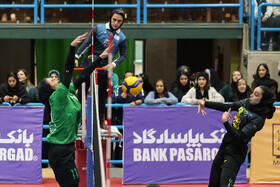 هفته سوم لیگ برتر والیبال بانوان؛ سپاهان اصفهان- شهر آرکا البرز