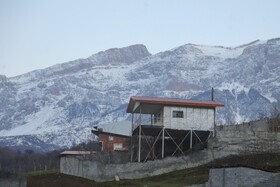 سفید پوش شدن کوهها و پرآب شدن سد در سوادکوه