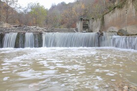 سفید پوش شدن کوهها و پرآب شدن سد در سوادکوه