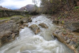 سفید پوش شدن کوهها و پرآب شدن سد در سوادکوه