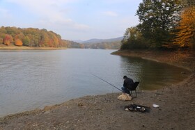 سفید پوش شدن کوهها و پرآب شدن سد در سوادکوه