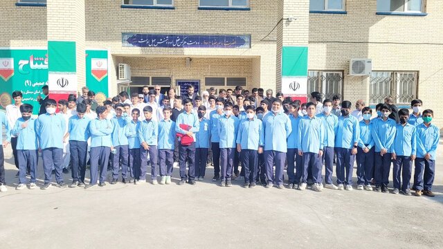 افتتاح مدرسه ۶ کلاسه در چابهار