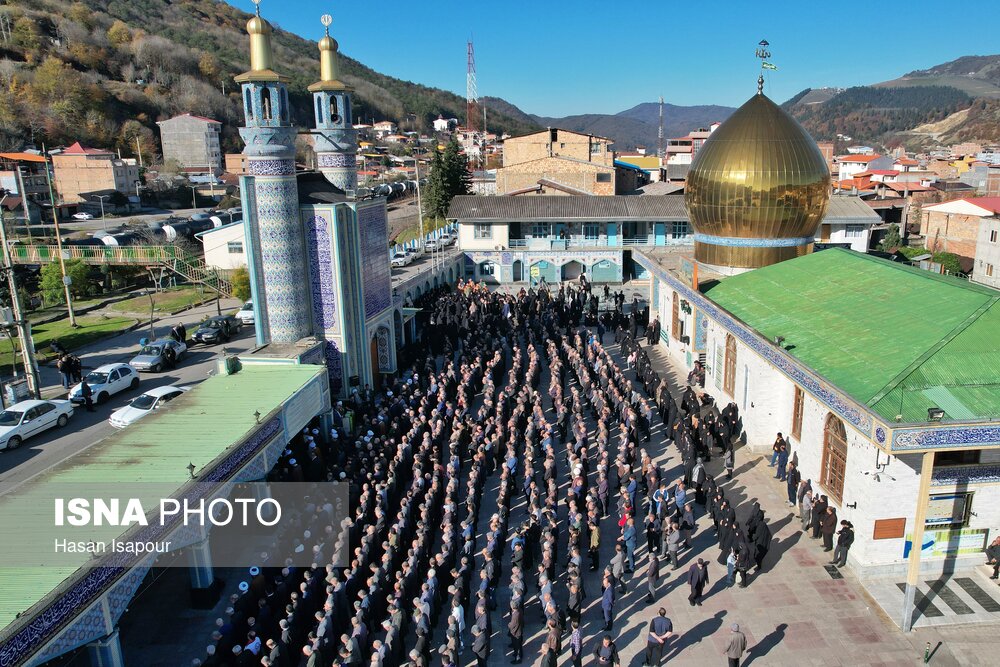 تشییع پیکر «احمد علیزاده» در شهر زیراب - سوادکوه