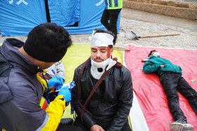 مانور تمام عیار زلزله و سیل در بجنورد