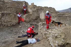 مانور تمام عیار زلزله و سیل در بجنورد