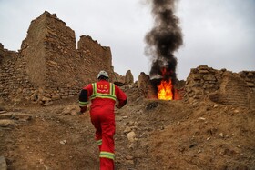 مانور تمام عیار زلزله و سیل در بجنورد