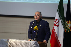 سخنرانی سردار غلام‌عسگر کریمیان فرمانده سابق لشگر عاشورا در آئین تکریم و معارفه مدیرکل بنیاد حفظ آثار و نشر ارزش‌های دفاع مقدس و مقاومت استان اردبیل