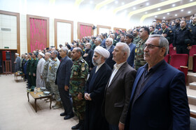 آئین تکریم و معارفه مدیرکل بنیاد حفظ آثار و نشر ارزش‌های دفاع مقدس و مقاومت استان اردبیل