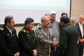 معارفه علی حبیب‌زاده به عنوان مدیرکل جدید بنیاد حفظ آثار و نشر ارزش‌های دفاع مقدس و مقاومت استان اردبیل