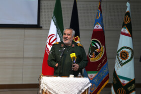 سخنرانی سردار جلیل بابازاده فرمانده قرارگاه منطقه‌ای عاشورا در آئین تکریم و معارفه مدیرکل بنیاد حفظ آثار و نشر ارزش‌های دفاع مقدس و مقاومت استان اردبیل